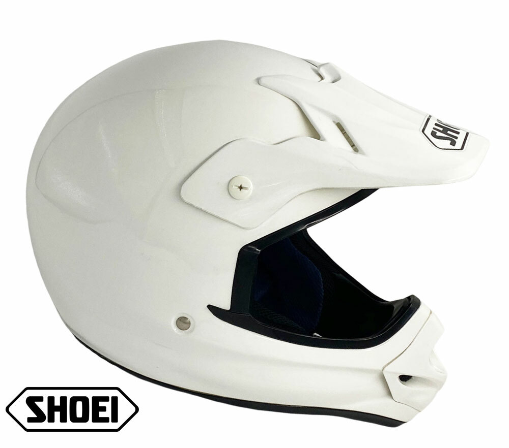 SHOEI VFX-R2 Blanc Taille XL VINTAGE FULL FACE HELMET SX MX