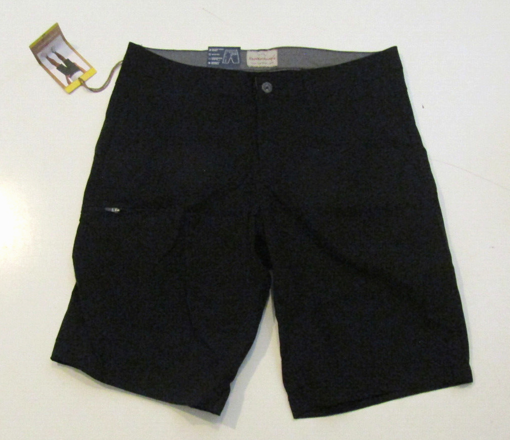 WEATHERPROOF Black Packable Performance Stretch Shorts NWT WEATHERPROOF Black Packable Performance Stretch Shorts NWT
