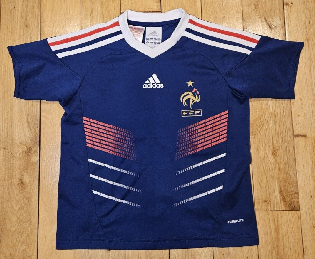 06's adidas × France Home Game Shirts FRANCE 2006 WORLD CUP ADIDAS HOME FOOTBALL SOCCER SHIRT