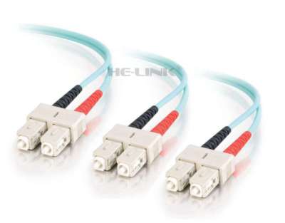 170M SC-SC Outdoor Armored 10G OM3 MM 6 Strands Fiber Optic Cable