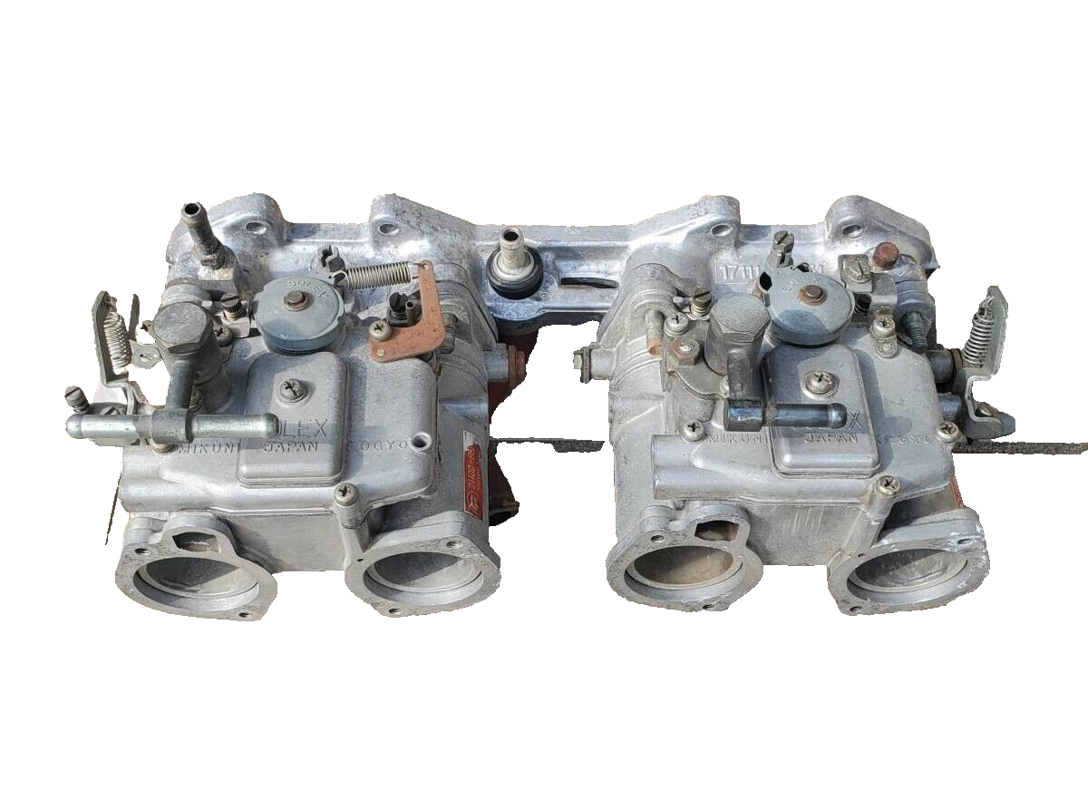 SOLEX 4型　40Φ Solex type-4 Mikuni N40PHH Carburetors with Intake manifold