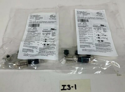 NEW IFM ELECTRONIC E11552 (335859) Lot Of 2 In Sealed Bag Fast Shipping!