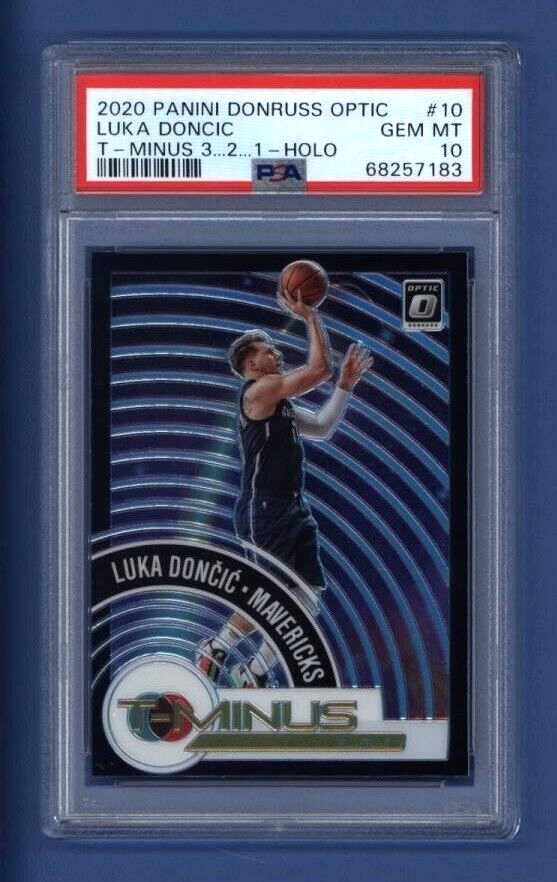 2020-21 PANINI DONRUSS OPTIC #10 LUKA DONCIC *T-MINUS 3.2.1