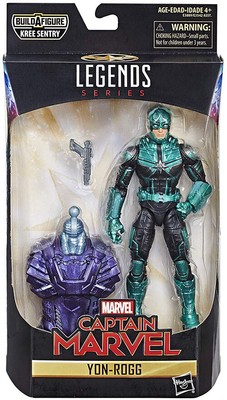 Marvel Legends Captain Marvel 6 Inch Action Figure Kree Sentry Series - Yon-Rogg