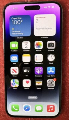 Apple iPhone 14 Pro Max 128GB Blue A2651 (T-Mobile) Cracked Back