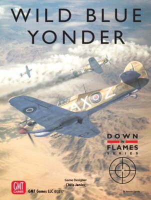 GMT Games Wild Blue Yonder Board Game Down in Flames Series GMT 1705