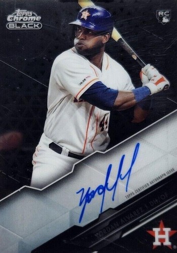 Yordan Alvarez Topps Chrome Black 2022 #30 | eBay