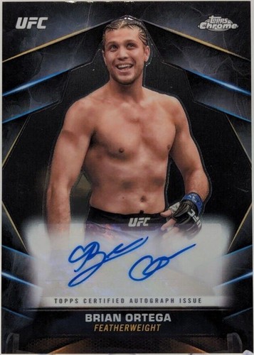 2024 Topps Chrome UFC - Brian Ortega #CVA-BOR