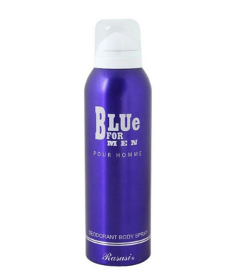 Rasasi Blue For Men Deodorant Body Spray For Men 200ml