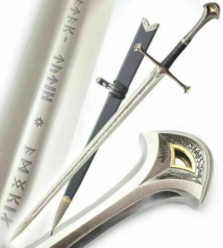 New 51" LOTR Anduril Long Sword Elvis Medieval Knight Warrior Lord of the Rings