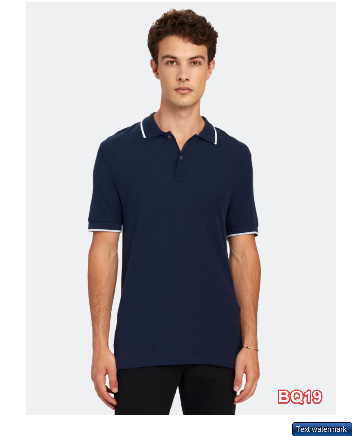 ATM Anthony Thomas Melillo	Stripe Pique Cotton Polo Midnight XL $150