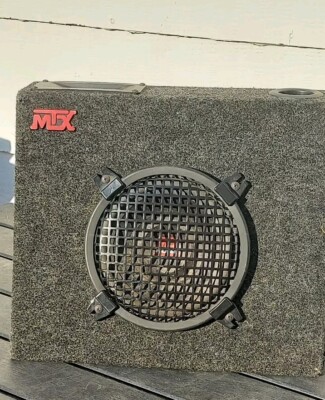 MTX Road Thunder 8  Ported Full Range Vintage Truck Box  Old School