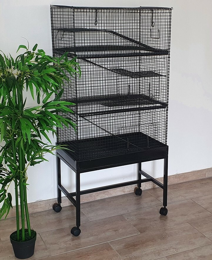 Nagervoliere MegaCage XXL Nagerkäfig Käfig Hamsterkäfig Voliere Hamster Metall