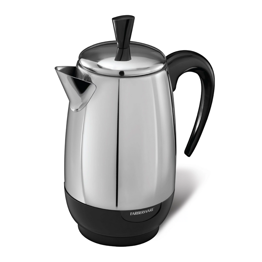 Farberware Stainless Steel 8 Cup Electric Coffee Percolator