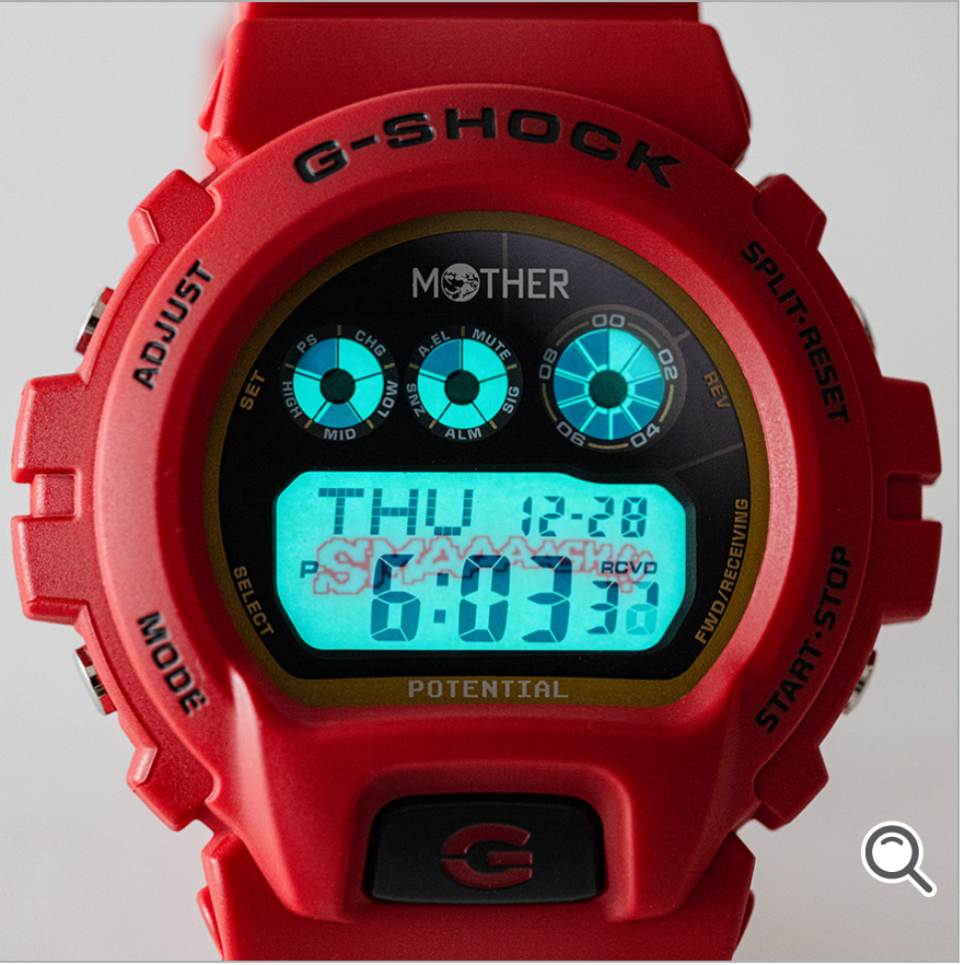 CASIO MOTHER × G-SHOCK CASIO GW-6900MOT24-4JR RED LIMITED EDITION JAPAN FEDEX