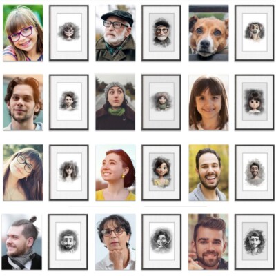 Custom Portrait From a Photo by Artist (digital portrait)