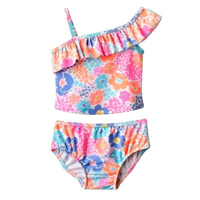 

КУПАЛЬНЫЙ КОМПЛЕКТ CARTERS 2PC FLORAL GIRLS TANKINI КУПАЛЬНЫЙ КОСТЮМ 12M UPF 50+, White pastel/neon multi-color
