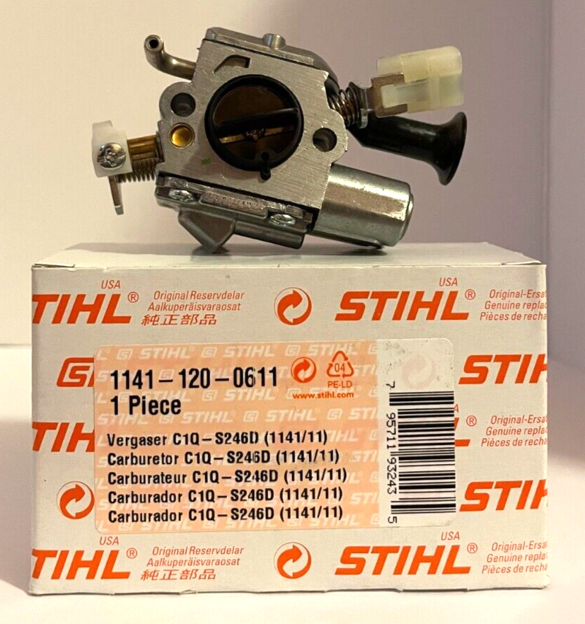 GENUINE STIHL MS271 MS291 CARBURETOR (C1Q-S246) - NEW 1141 120 0611