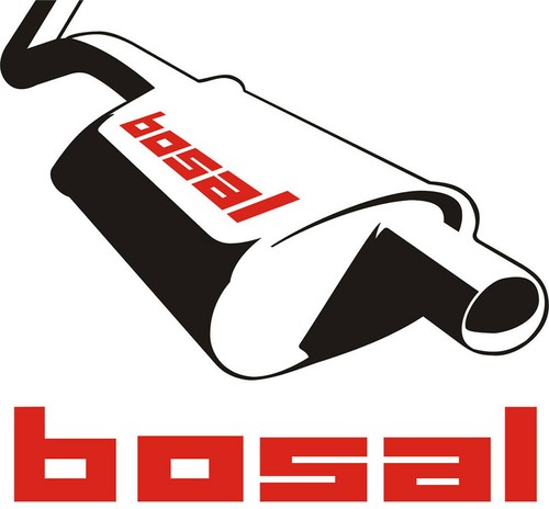 Exhaust Muffler Rear Bosal 185-582 Exhaust Muffler Rear Bosal 185-582