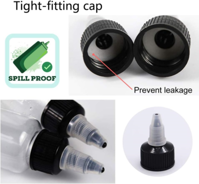 With Twist-on Cap Lids,sauce Bottl