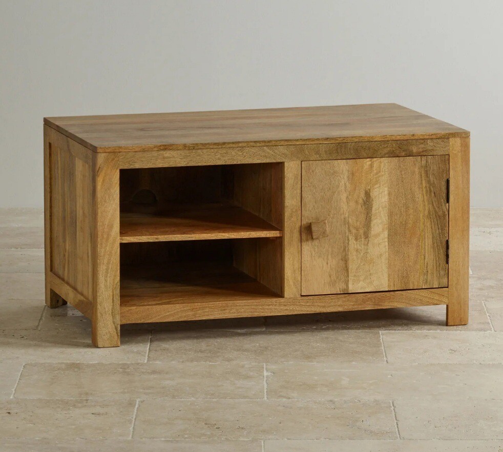 Solid oak mango wood TV unit in Taunton, Somerset Gumtree