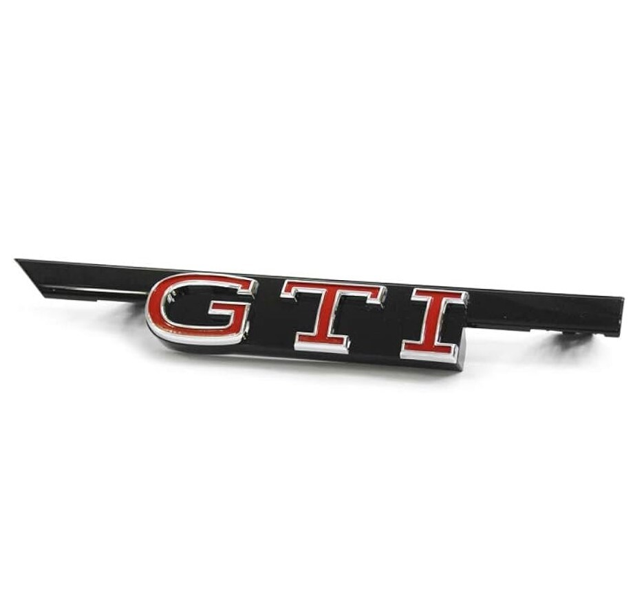 VW GOLF MK8 2020 - GENUINE RADIATOR GRILL GTI EMBLEM 5H0853679M KRR