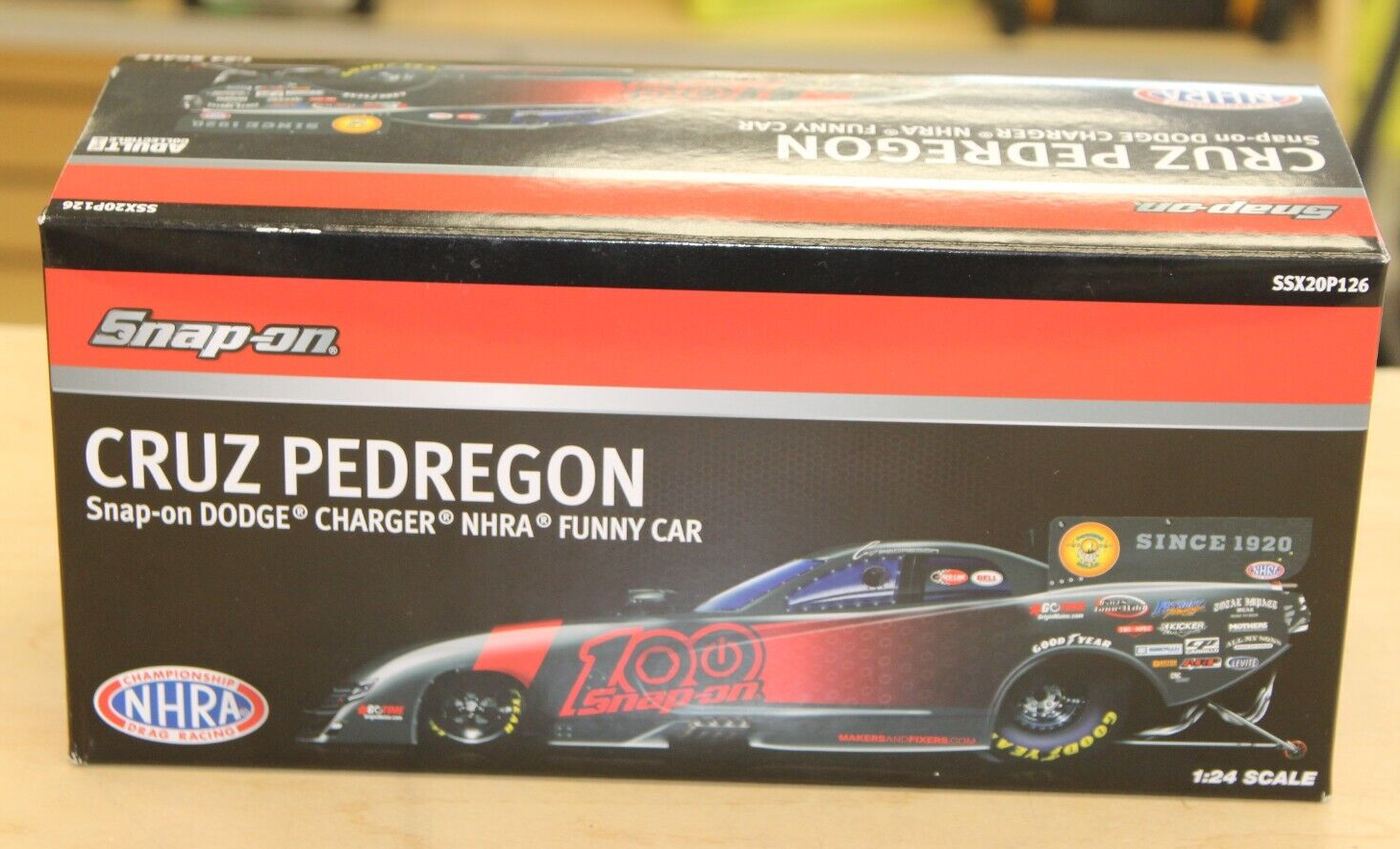 Snap On SSX20P126 Cruz Pedregon Dodge Charger NHRA Funny Car