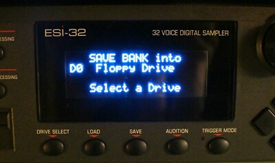 E-mu ESI-32 / ESI-2000 / ESI-4000 OLED Display ! 