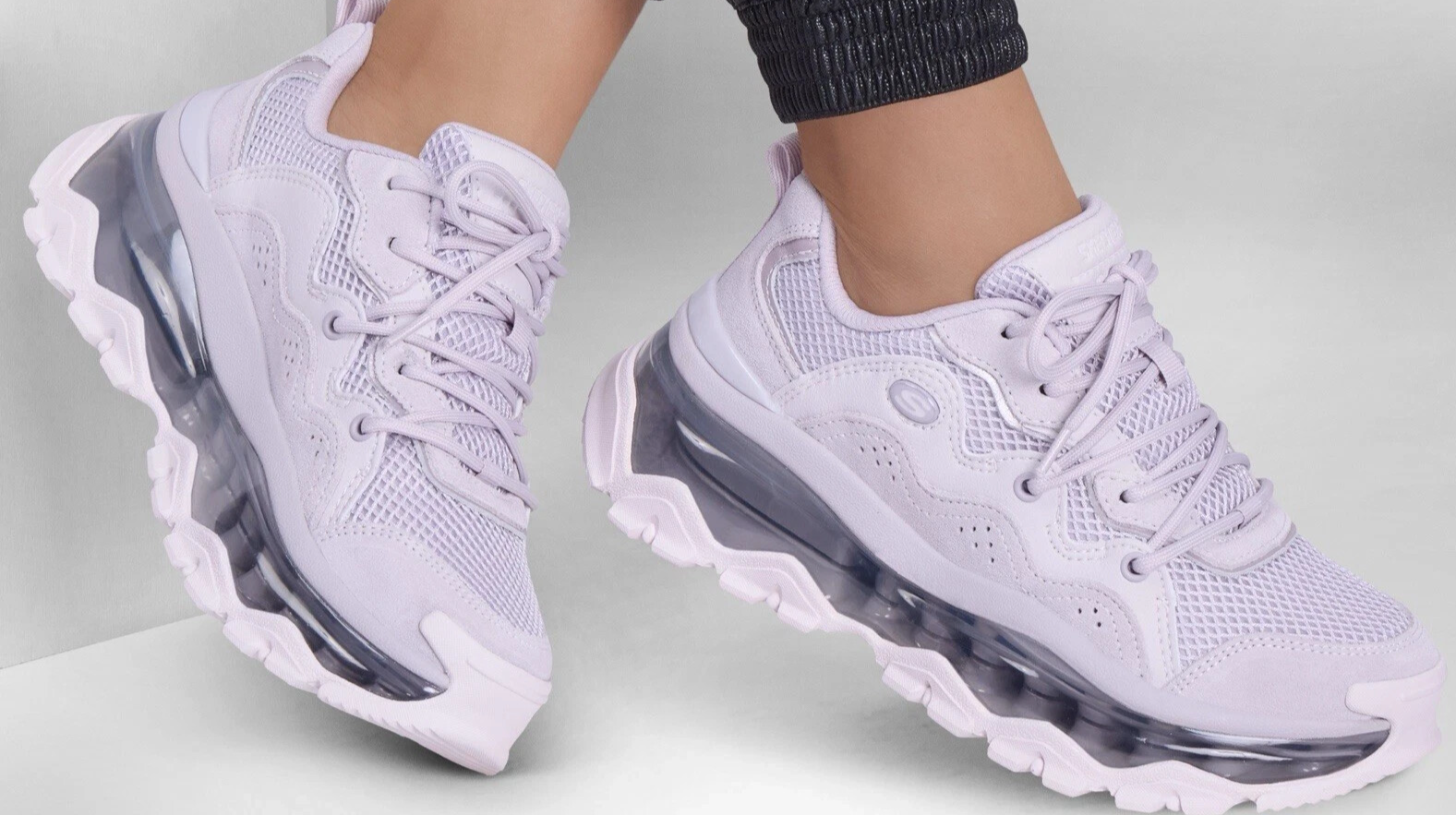 Skechers Uno Chaos Lavender LifeStyle Casual Shoes 177935
