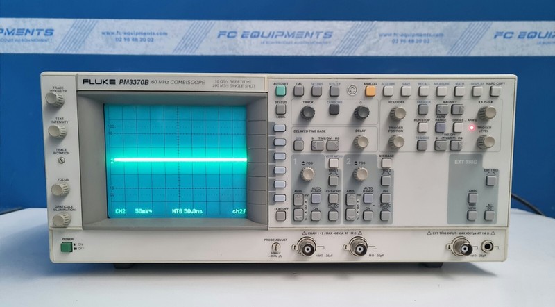 Fluke Pm3370b Combiscope / Oscilloscope 60mhz 2ch
