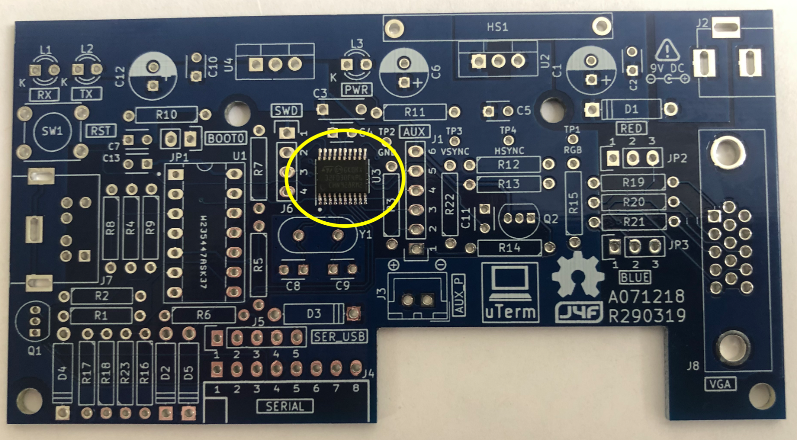 Uterm Vga Terminal Pcb Z80 Mbc2 Single Board Computer With Programmed Stm32のebay公認海外通販 セカイモン