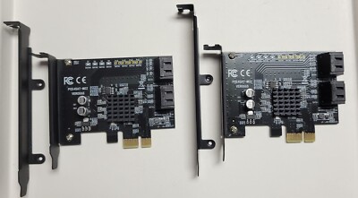 2- SIIG 4-port PCI-e Sata Controller