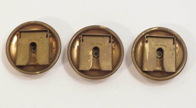 3 - Button Covers - Victorian Lady Portrait Embellished with Pearls