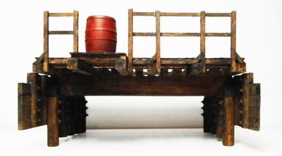 NMRA Merit Award O, ON3, ON30, ON2 Scratch Built Short Bridge