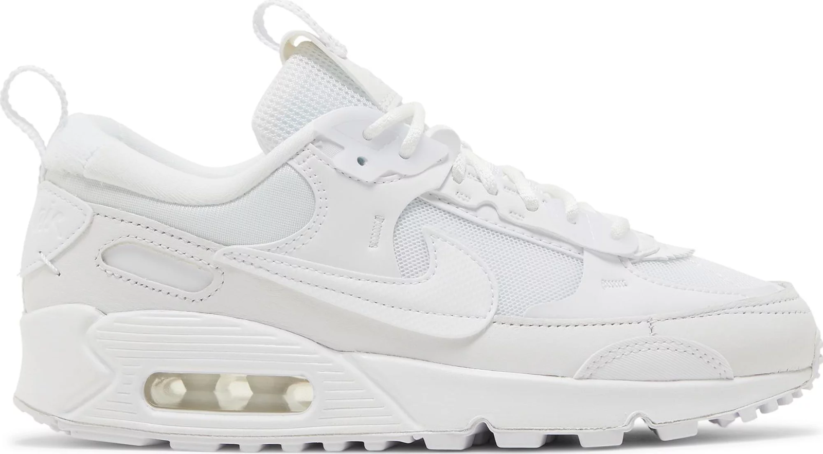 

Кроссовки Nike W Air Max 90 Futura Triple White DM9922-101 женские 11 мужские 9,5, Белый, Nike Air Max 90