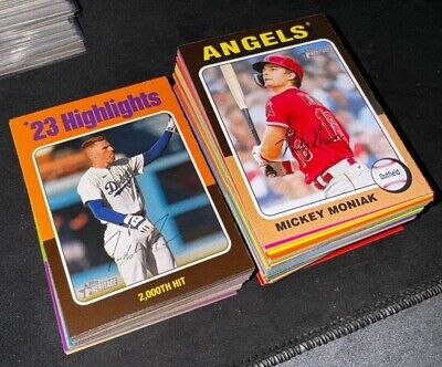 2024 Topps Heritage Base Short Prints #1-100 You Pick Complete Your Set SP