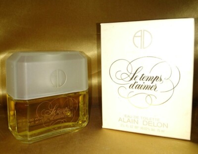 Vintage Alain Delon Le Temps D'aimer  2 2.5oz  Women's Eau de Toilette [1.A.1]