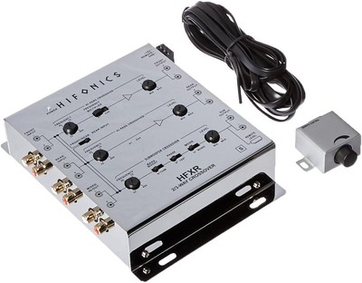 Hifonics HFXR Hide Away 2 Or 3-Way Crossover, Silver 