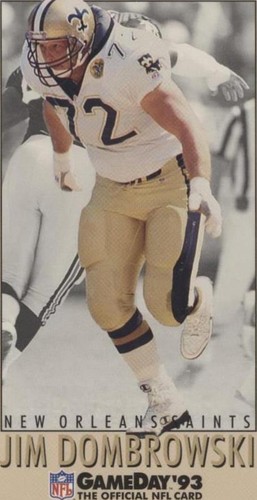 1993 Fleer GameDay Jim Dombrowski #149