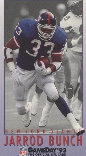 1993 Fleer GameDay Jarrod Bunch #253