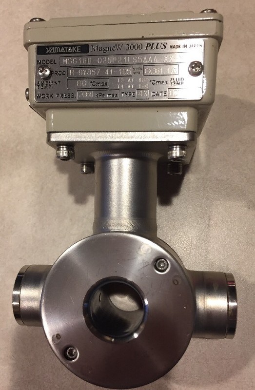 Yamatake Flow Meters Surplus Industrial Equipment