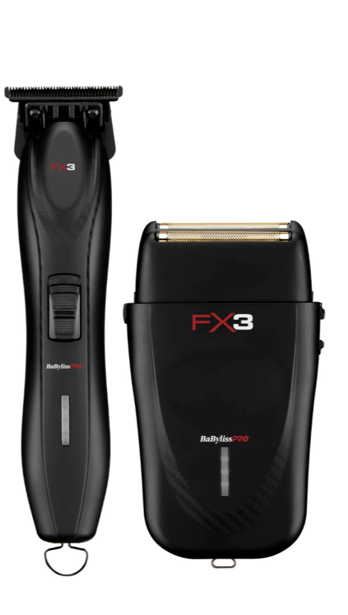 BaByliss Pro FX3 Black スキンフェードカット必需品❗️ BaByliss Pro FX3 Black バリカン レア フェードカット