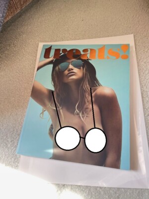Treats! Magazine Issue 10 Anna Herrin unsealed BRAND NEW storage bag