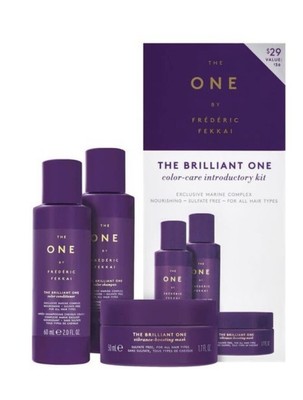 Frédéric Fekkai The Brilliant One-Color Kit -Shampoo, Conditioner & Mask -NIB