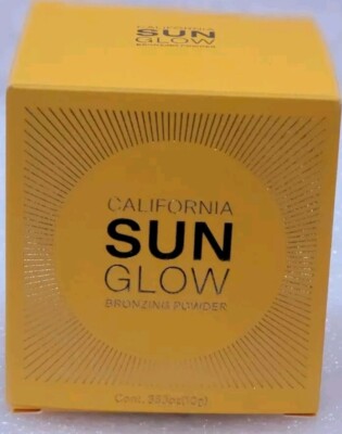CALIFORNIA SUN GLOW 10gr .353oz PRODUCT LINE NEW! exp 2027