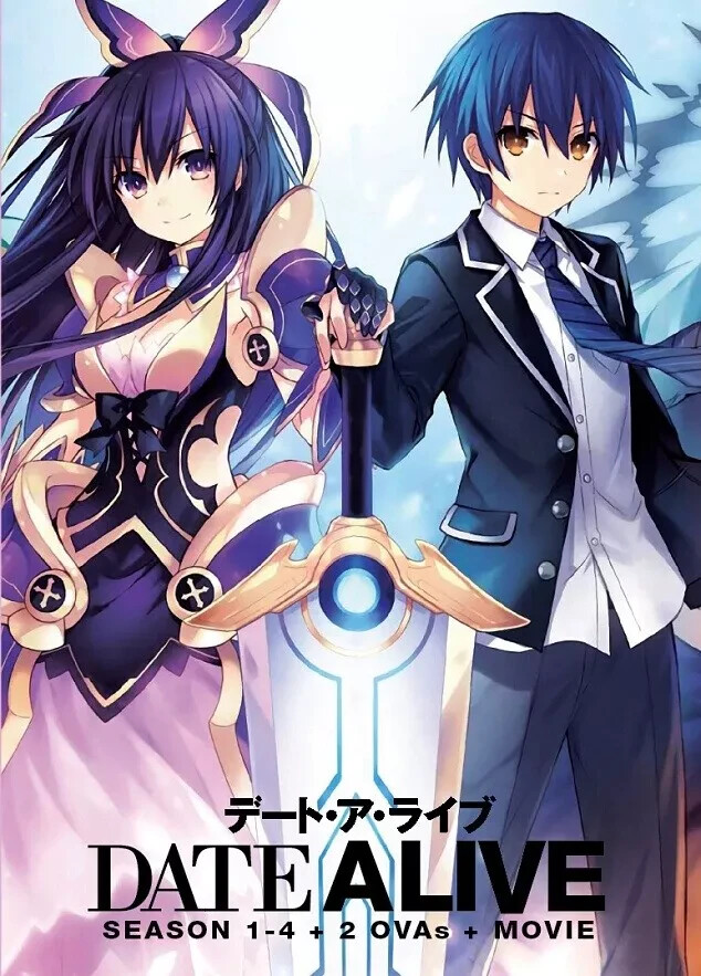 Date A Live Anime Complete Season 1-4 +OVA +Movie English
