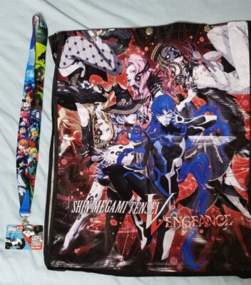 Anime Expo 2024 Exclusive SMTV Vengeance Bag & Persona 3 Reload Lanyard ATLUS