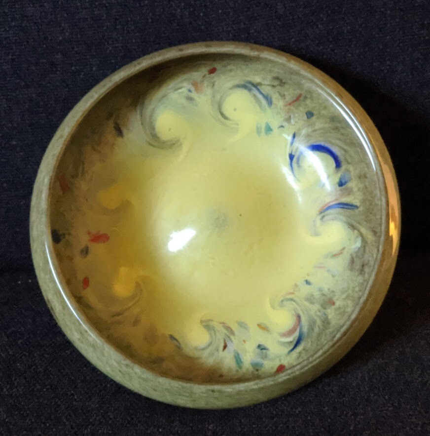 perthshire monart vasart shallow glass bowl vase in Perth, Perth and