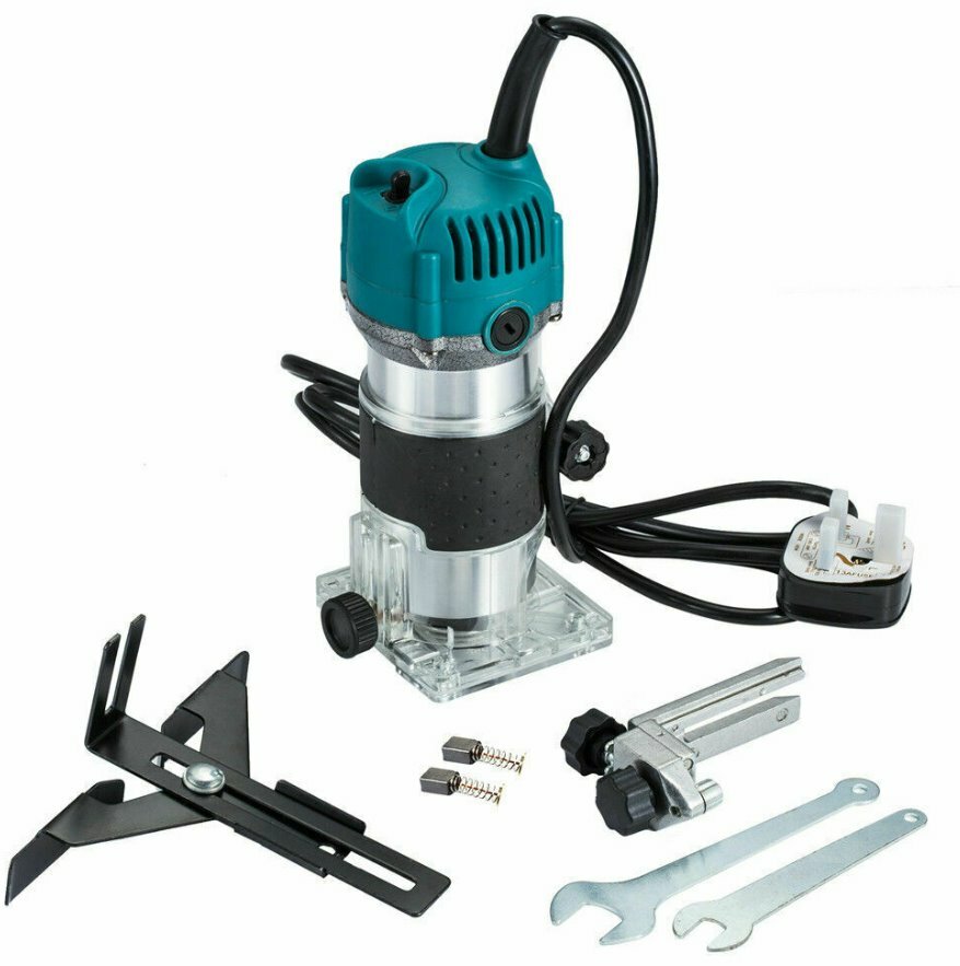 Wood Router Electric Hand Trimmer Palm Router 1/4" 6mm in Inverness