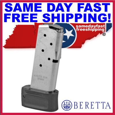 Beretta APX Carry OEM 8 Rd Mag 9mm, JMAPXCARRY8 SAME DAY FAST FREE SHIPPING